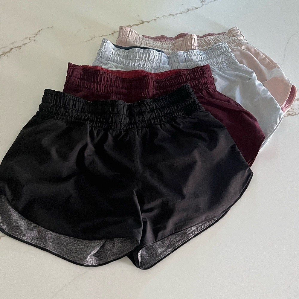 4 PACK!! Lululemon Reversible Choose a Side Shorts
